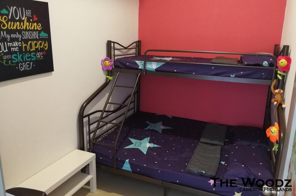 The Woodz Homestay - 3 Bedroom مرتفعات كاميرون الغرفة الصورة